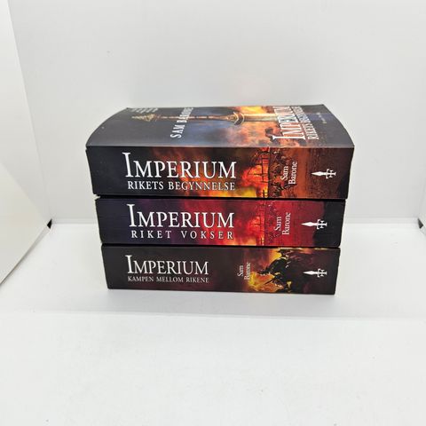 Imperium serie bok 1-3. Pocket. Sam Barone