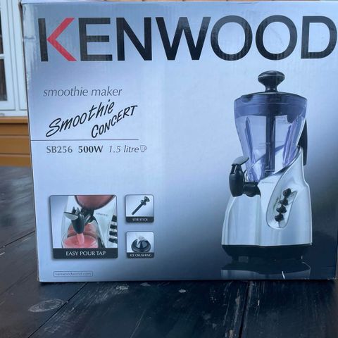 Ubrukt Kenwood smoothiemaskin selges