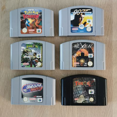 Spill til Nintendo 64 (tysk språk)