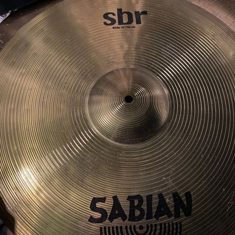 Sabian ride cymbal SBR 20”