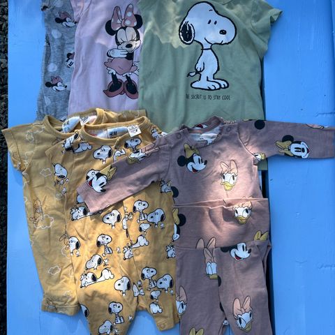 Klespakke Disney og Peanuts