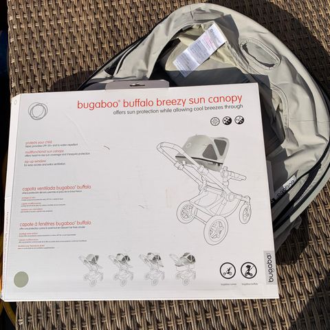 Bugaboo buffalo breezy sun canopy