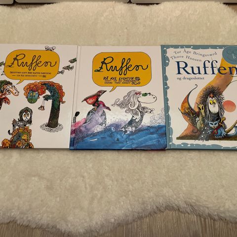 Sjøormen Ruffen - tre bøker