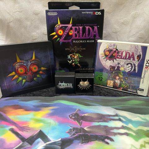 (Komplett) The Legend of Zelda: Majora’s Mask 3D Special Edition