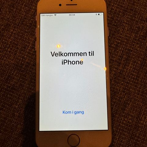 iPhone 6 64gb hvit/sølv