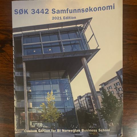 Søk 3442 Samfunnsøkonomi