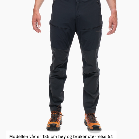 Bergans Rabot V2 Softshell pants herre str 46