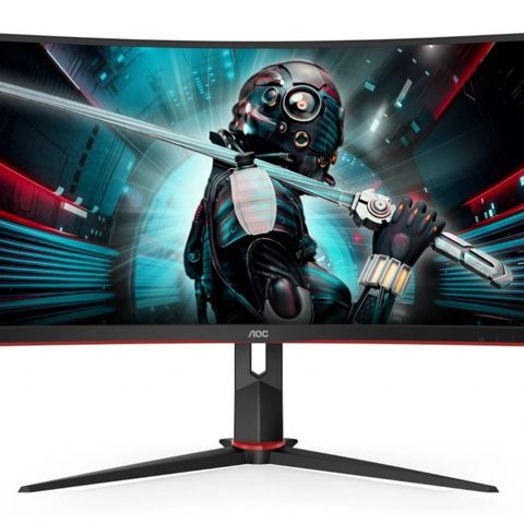 AOC 34" Curved gamingskjerm CU34G2X/BK