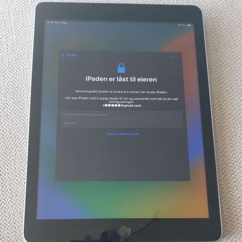 IPad A1822 (5.gen.) låst