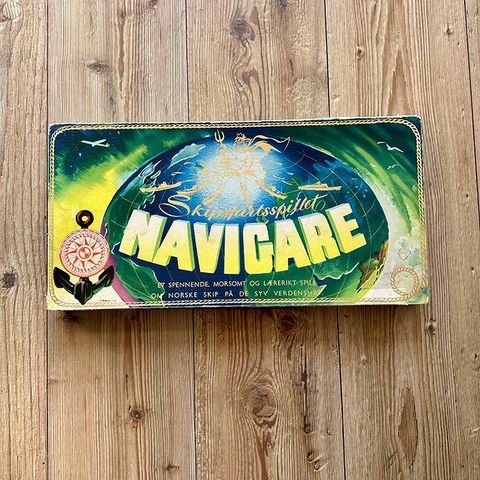 Skippfartsspillet NAVIGARE (fra 1960-tallet)