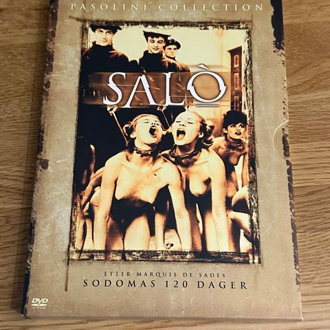 Salò eller Sodomas 120 dager (DVD) 1975