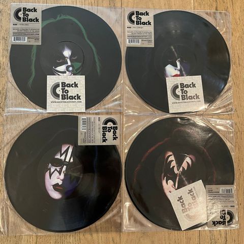 Nye kiss picture LP’s (4x vinyl)