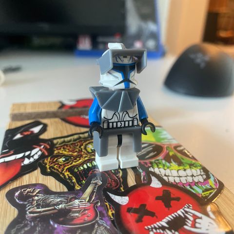 Selger min splitter nye Lego Captain Rex phase 1 figur!