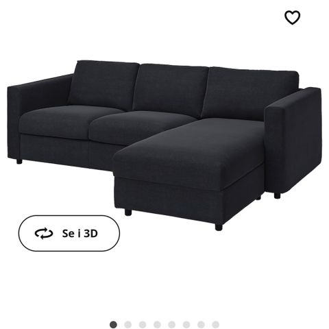 Vimle Ikea sofatrekk