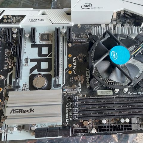 Asrock H270 Pro4 Hovedkort Socket 1151 ATX