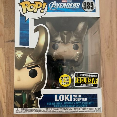 Loki with scepter Funko Pop!