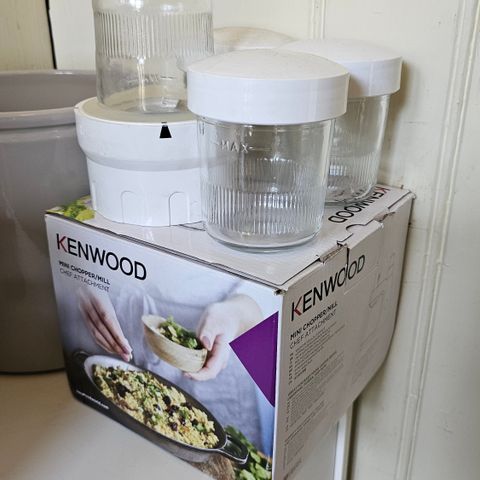 Kenwood minikutter til Major/Chef, seks glass.