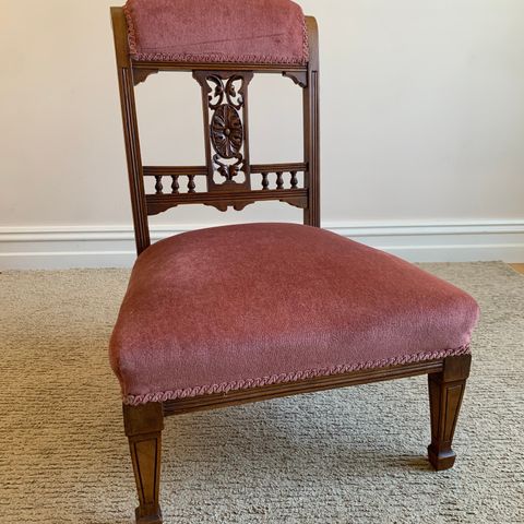 English Victorian Nursing Chair.