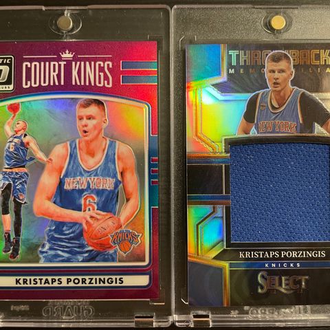 🏀 New York Knicks - Kristaps Porzingis - Nba Basketball Cards 🏀