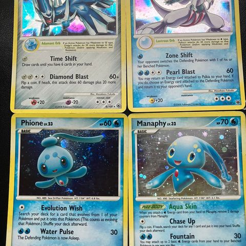 Pokemon Majestic Dawn, Stormfront Holos