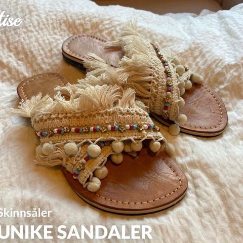 Unike sandaler Str 36