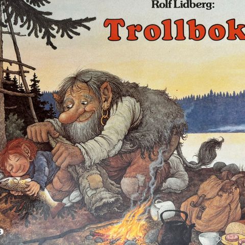 Trollboka. Barnebøker Rolf Lidberg, Jan Lööf