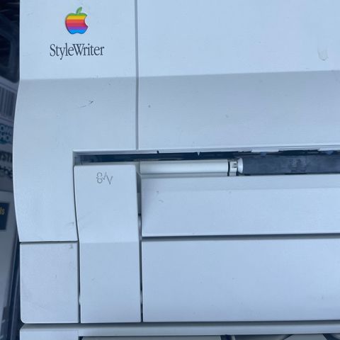 Apples første printer Style Writer for samler