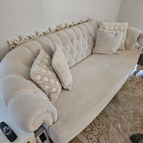 Konge 3 seter sofa