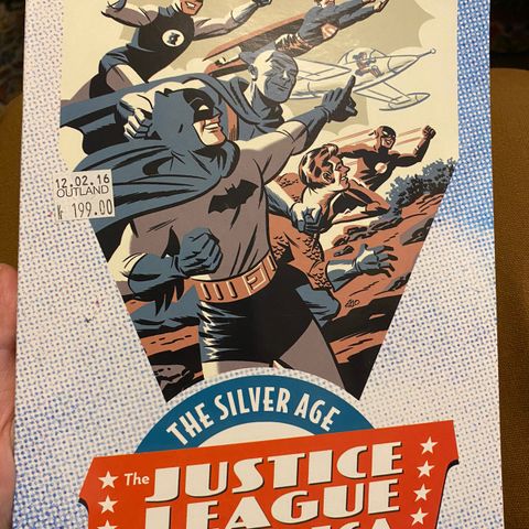 Justice league Amerika (the silver age) tegneserie!