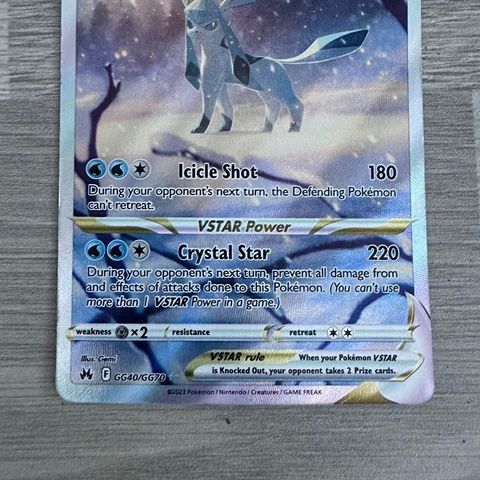 Glaceon V STAR