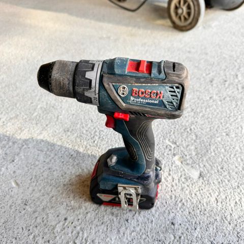 Bosch drill med batteri