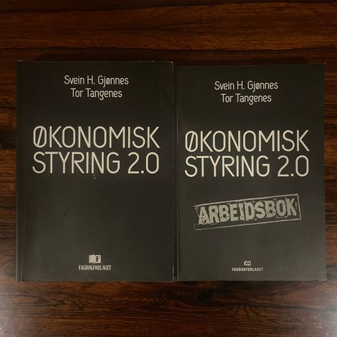 Økonomisk styring 2.0 + arbeidsbok