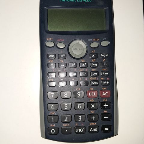 2stk Casio Fx-82ES kalkulatorer selges