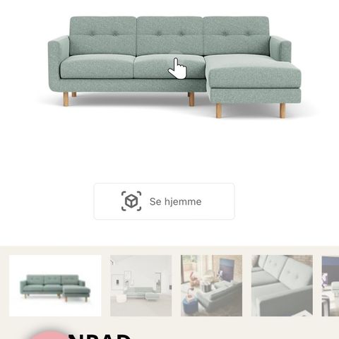 Ønsker kjøpe sofa med sjeselong fra Sofacompany !