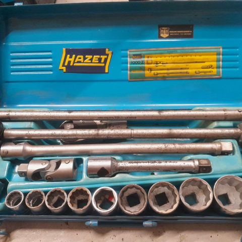 3/4 Hazet pipesett  1000Z