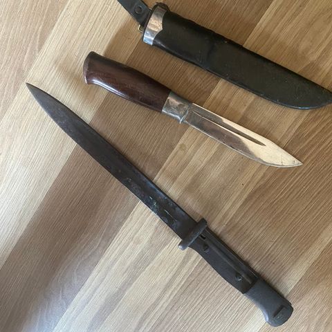 Kniv/sadel