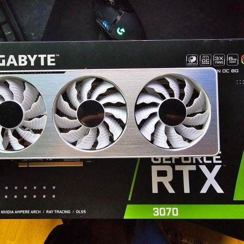 Gigabit Geforce RTX 3070 Vision OC 8GB