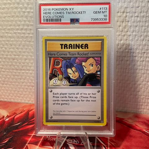 Pokemon | Psa 10 Here Comes Team Rocket