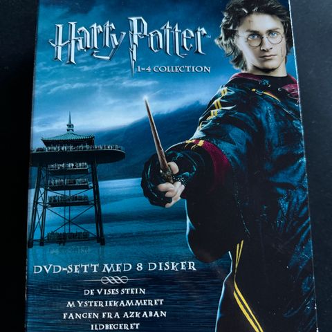 Harry Potter 1-4 DVD samling