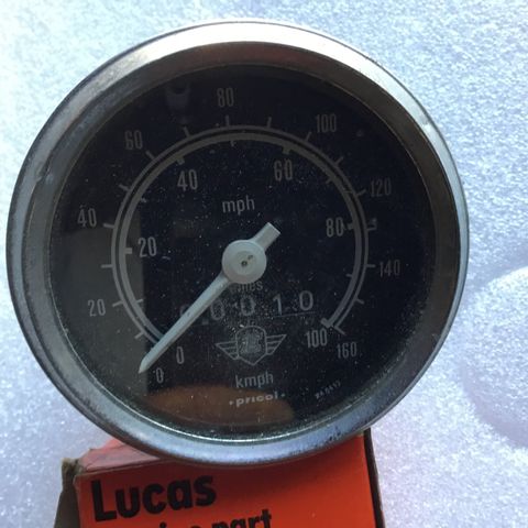 Royal Enfield speedometer,