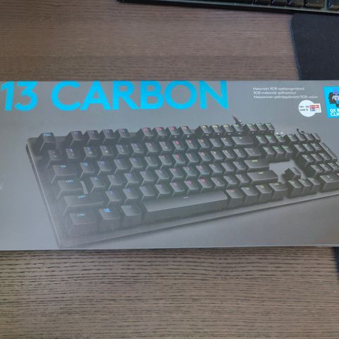 Gamingtastatur - Logitech 513 Carbon UBRUKT