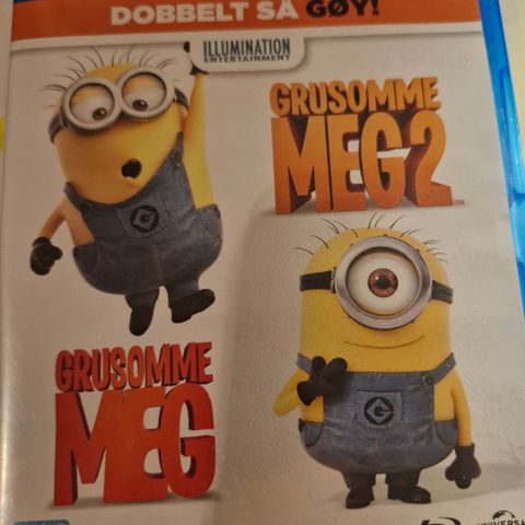 Grusomme meg 1 og 2 Blu-Ray