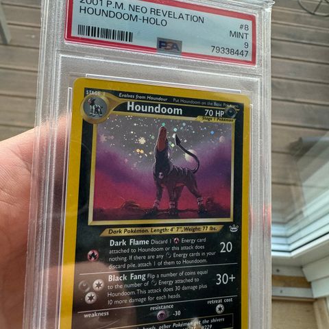 Houndoom Neo Revelation PSA 9