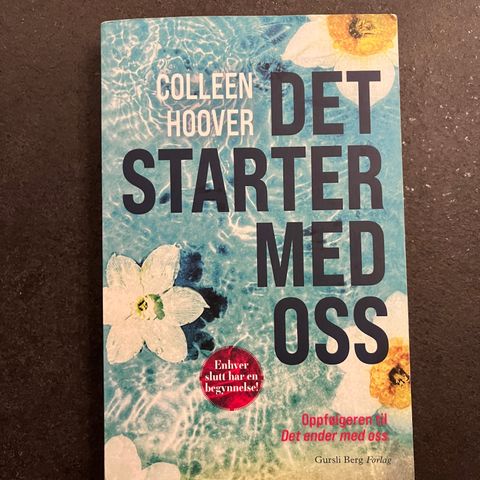 Colleen Hoover - «Det starter med oss»