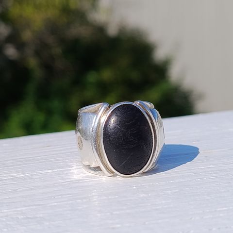 Vintage sølv ring (design)