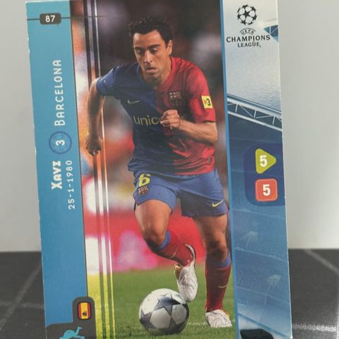 Xavi Fotballkort