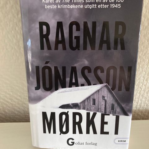 Ragnar  Jonasson-Mørket