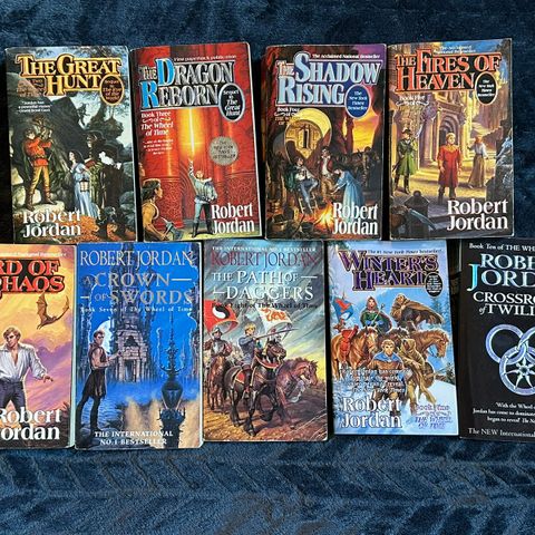 The Wheel Of Time, Bøker 1-10 (300kr pr. stk.)