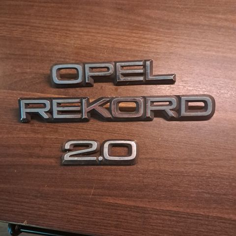 Opel Rekord Emblem