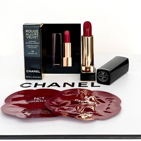 CHANEL TESTER 💕 NY ROUGE ALLURE VELVET - 58 ROUGE VIE